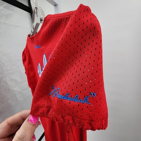 Harlem Globetrotters Womens Medium V Neck Jersey Dress Embroidered Logo - Picture 10 of 12